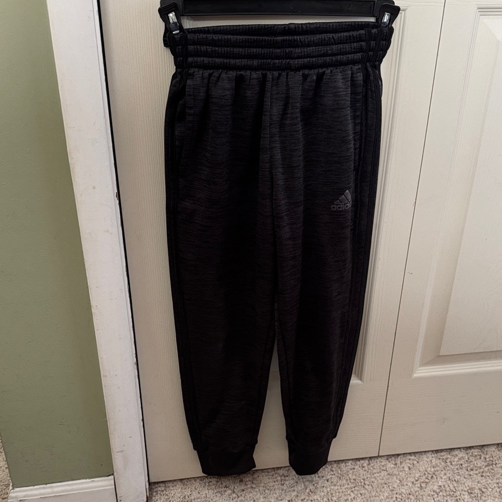 Adidas Kids Charcoal Joggers